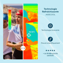 Serviette rafraîchissante G‑Heat anti‑UV UPF50+ Gris