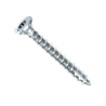 Vis bois Rocket tête fraisée torx acier zingué blanc filetage total