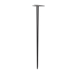 Pied de meuble filaire Cime Ø10 x H710 mm acier noir