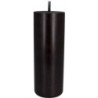 Pied cylindrique hêtre wengé Cime Ø90 H250