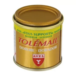 Dorure Avel Tolémail 50ml – Peinture dorée pour objets décoratifs