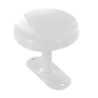 Patère porte manteau mural acier blanc Cime Ø65 mm