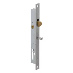 Serrure à larder DOM série 28 axe 25mm profil étroit