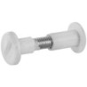 Lot de 4 vis de liaison pour caisson perçage Cime 8mm L15mm serrage de 30 à 40 mm