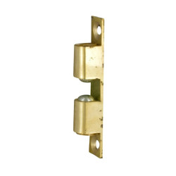 Loqueteau 2 billes laiton 60 mm réglable avec gâche x2