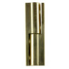 Paumelle universelle Cime 50 mm noeud Ø10 mm laiton poli x 2