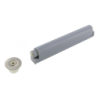 Poussoir de porte ouverture par pression Cime PVC gris - L77 x Ø9mm