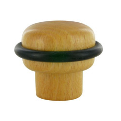 Butée de porte dôme hêtre chêne clair Cime Ø40 mm