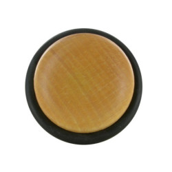 Butée de porte dôme hêtre chêne clair Cime Ø40 mm