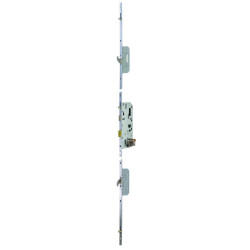 Serrure multipoints Assa Abloy RB90 axe 50. Relevage béquille 90°, galets, têtière 2150 mm. Sécurité renforcée.