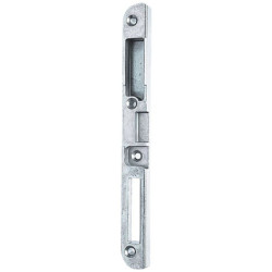 Gâche centrale Ferco pour crémone Trimatic. Pose encastrée, guidage précis et fonctionnement fluide en menuiserie bois.