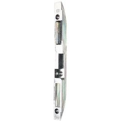 Gâche centrale Ferco gauche pour crémone Trimatic. Pose à toupiller, guidage précis et fermeture fiable en menuiserie bois.