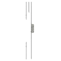 Kit crémone Ferco TRIMATIC ajustable axe 50 mm. Multipoints, modulable, finition FerGUard pour remplacement et maintenance.