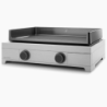 Plancha modern gaz 60 châssis inox Forge Adour