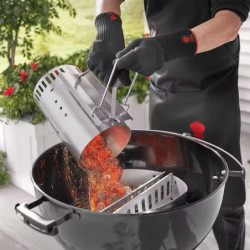 Cheminée d'allumage Rapidfire Weber pour barbecue