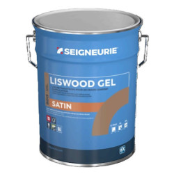 Liswood Gel Satin Incolore 1L Seigneurie bois extérieur