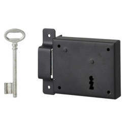 Serrure applique Thirard pêne dormant 95x76 gauche