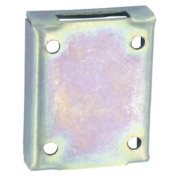 Coulisseau acier pour tirard tringle 20x4 mm