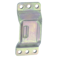 Gâche plate universelle acier 70 x 30 mm pour 3e point