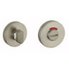 Paire de rosaces inox 304 condamnation Thirard Ø 53 x 26 mm