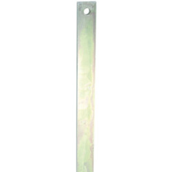 Tringle zinguée acier 20x4 mm 2,50 m Tirard