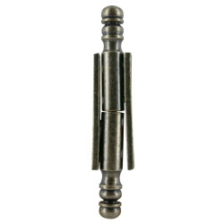 Paumelle universelle vase Cime vieux laiton H 93 mm x 2