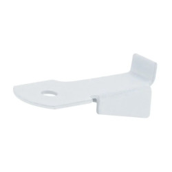 Set de 24 taquets pour crémaillère 11/16 mm acier blanc Cime
