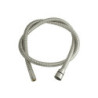 Flexible inox pour mitigeur d'évier à douchette Rousseau 1m50 - Mâle 15x100 / écrou métal M.15x100