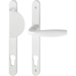 Ensemble palière New York Hoppe clé I 92 mm blanc