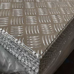 Tôle aluminium damier ArcelorMittal EN AW-5754 H114