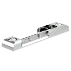 Gâche bois A9 Ferco applique jeu 12 mm feuillure 18x8