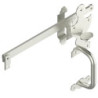 Loquet poucier standard acier zingué Tirard