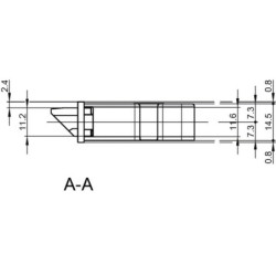 Crémone Ferco Europa R4 multipoints 4 galets T16