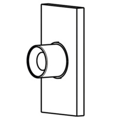 Goujon de verrouillage Ferco Ø10 mm pour gâche loquet