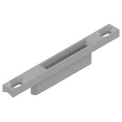 Gâche Silène DS2274 pour fermeture encastrée aluminium