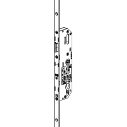 Crémone à mortaiser Ferco R2 35/70 2 galets