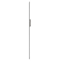 Crémone barillet ajustable Ferco 28/70 L1529 D980 butée gauche