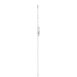 Crémone barillet ajustable Ferco 28/70 L1529 D980 butée gauche