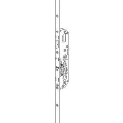 Crémone barillet ajustable Ferco 28/70 L1529 D980 butée gauche
