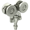 Monture fixation sur chant Mantion Rail 6255 Série 200-2200 4 galets sur billes Cap. 400 kg