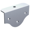 Platine équerre pour fixation sur plat Mantion trou taraudé M10