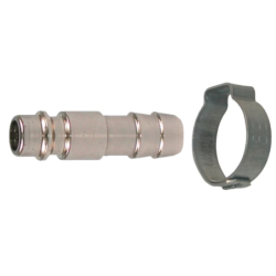 Cavalier Rac 1013 Embout GD - ISO 6150 B 7.2 - Cannelé Tuyau Ø int. 10 mm + collier Lacmé