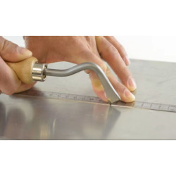 Griffe à zinc MOB 240 mm pour découpe de zinc