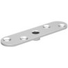 Platine droite fixation sur chant Mantion trou taraudé M10
