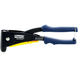 Pince à riveter polyvalente Rapid RP40 MULTI pour rivets acier et alu de Ø3.2 à 4.8 mm