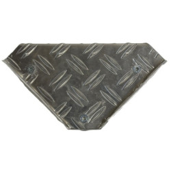 Plateau à roulettes d’angle Caujolle 70kg aluminium