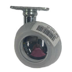 Roulette ameublement pivotante 45mm CAUJOLLE réf 60700