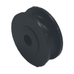 Poulies plastique Caujolle Ø 20 à 50 mm pour corde 6 à 9 mm
