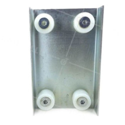 Guide portail coulissant Caujolle 60212 roue Ø 40 mm