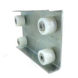 Guide portail coulissant Caujolle 60212 roue Ø 40 mm